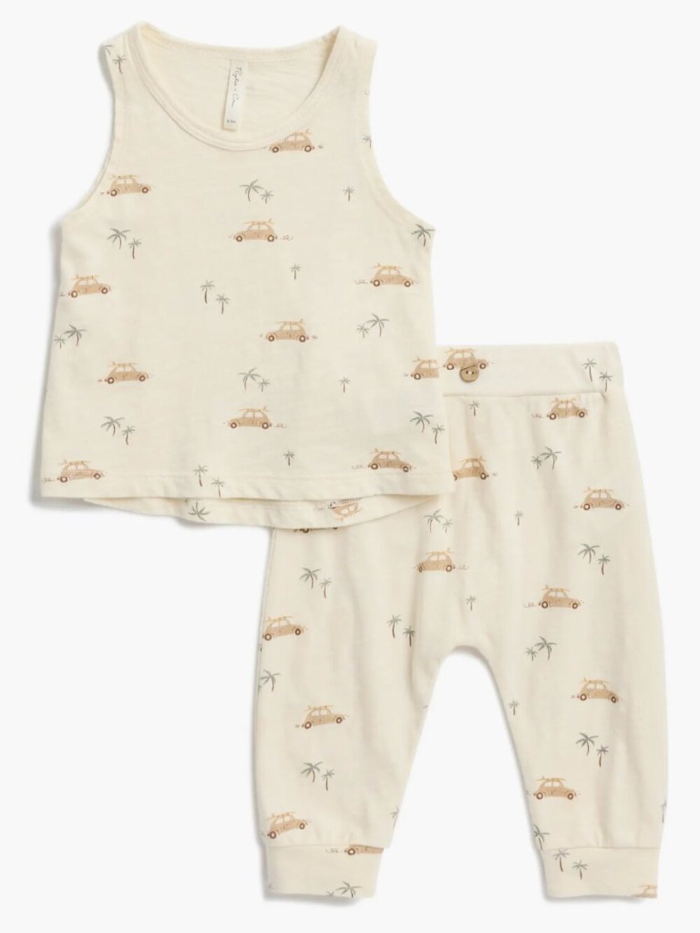 Rylee + Cru Tank & Slouch Pants Set, 3-6 months